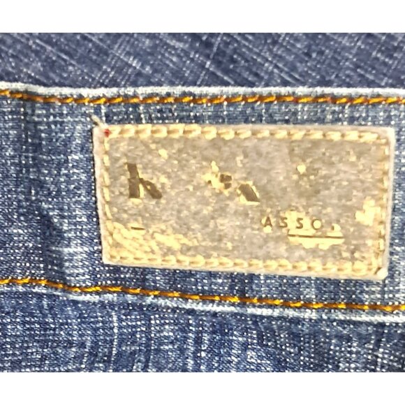 Y2K KIKIT Jeans Womens Size 14 Boot Cut Stretch Blue Denim Maurice Sasson - Picture 9 of 10
